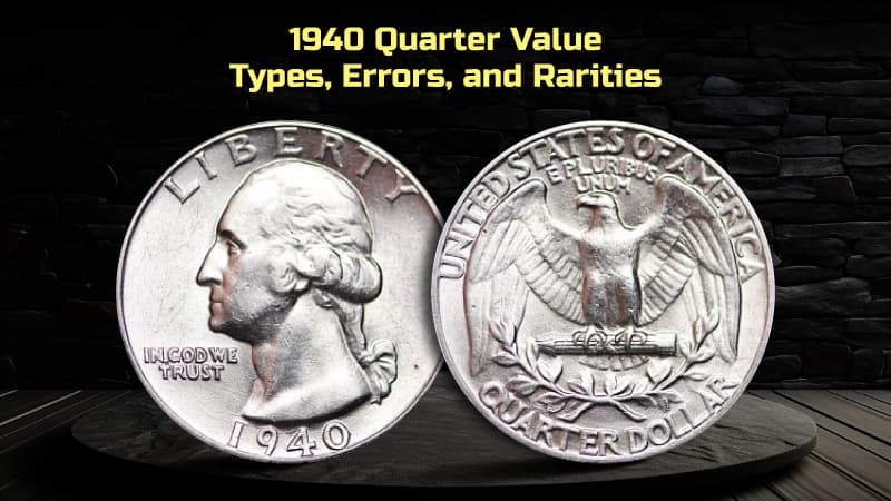 1940 Quarter Value: Types, Errors, and Rarities