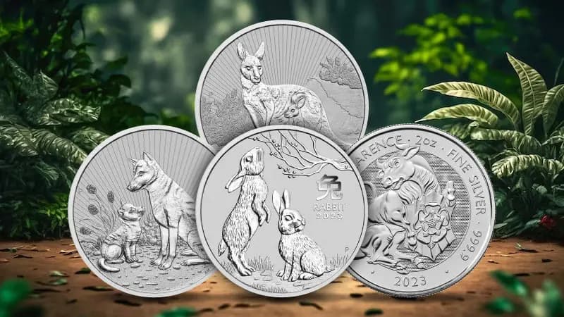 Top 5 Highly Valued 2 oz Silver Coins for Investment