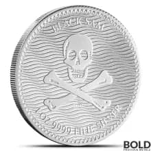 2024 1 oz Niue Jolly Roger: Black Sam Silver Coin (BU)