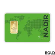 Gold 5 Gram Nadir Bar