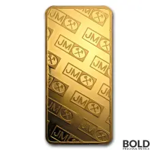 Gold Bar Johnson Matthey - 10 oz