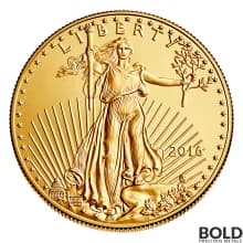 2016 Gold American Eagle - 1/10 oz
