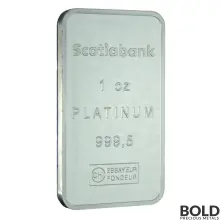 Platinum Bar Scotia - 1 oz