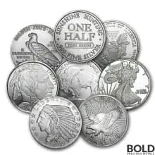 Silver - 1/2 oz Random Round (our choice)