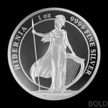 2022 Silver Tokelau  Hibernia 1 oz BU
