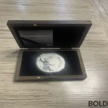 2022 Silver 5 oz Mexican Angel of Independence Reverse Proof Medal