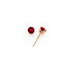 14k Ruby earring