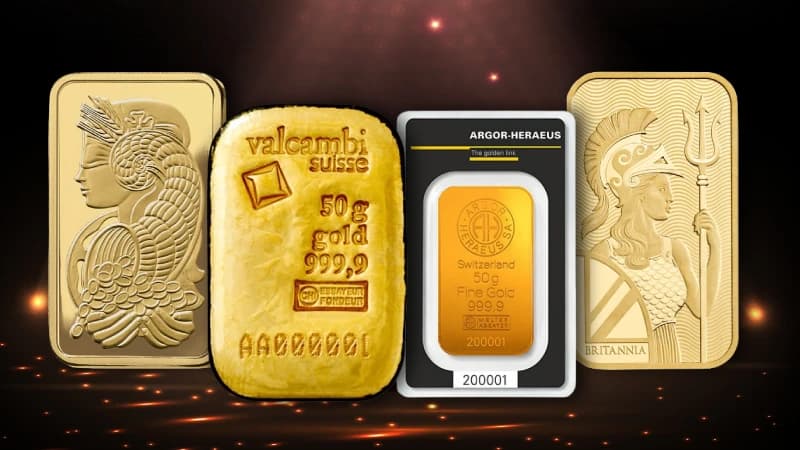The Best 50 gram Gold Bars to Buy at BOLD Precious Metals