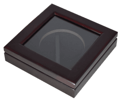 Guardhouse Glass-top Wood Display Box -GH-GTW800: (XL)