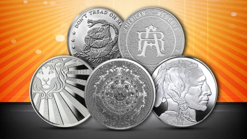 Top 25 Best Selling 1 oz Silver Rounds Silver Stackers Choice