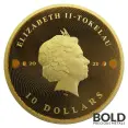 2021 1/10 oz Tokelau Equilibrium: Balance Gold Coin (Prooflike)