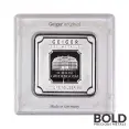 Silver 100 Gram Geiger Edelmetalle Square Bar (Original)