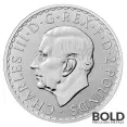 2023 1 oz British Silver Britannia King Charles III Monster Box (500 Coins, BU)
