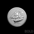 2021 Cook Islands Bounty 1/10 oz Silver BU