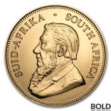 1 oz South African Krugerrand Gold Coin (Random, Lot of 10)