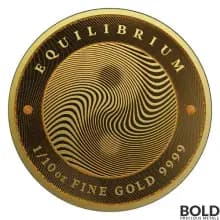2021 1/10 oz Tokelau Equilibrium: Balance Gold Coin (Prooflike)