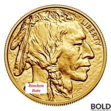 Random Year 1 oz American Buffalo Gold Coin BU - Lot of 10