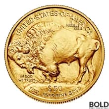 Random Year 1 oz American Buffalo Gold Coin BU - Lot of 10