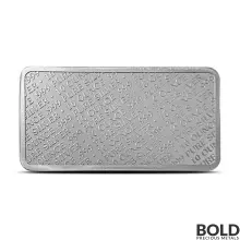 Highland Mint 10 oz Buffalo Silver Bar - Lot of 5