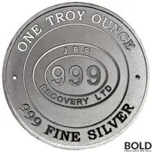 1 oz JBR Silver Monster Box (500 Rounds)