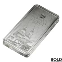 Lot of 10 - 2023 250 Gram St. Helena East India Company Silver Bar