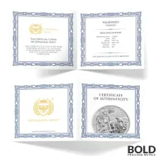 2024 1 oz Germania Valkyries Solveig Silver Coin (BU)