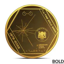 2022 1 oz Chad Pioneer Plaque Gold Coin (Proof-like)