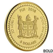 2018 Fiji Pacific Dollar Gold 1 oz