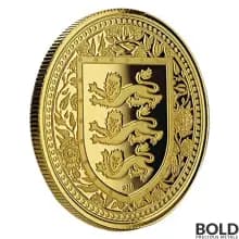 2018 Gibraltar Royal Arms of England Gold 1 oz BU