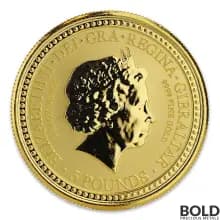 2018 Gibraltar Royal Arms of England Gold 1 oz Proof (Black Colored)