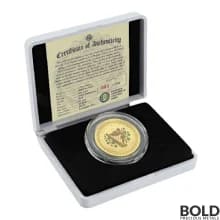 2019 Gold 1 oz Montserrat Emerald Isle Coin Proof (Colored)