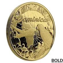 2019 EC8 Dominica Nature Isle 1 oz Gold BU