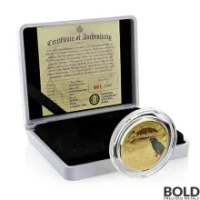 2019 EC8 Dominica Nature Isle 1 oz Gold Proof (Colored)