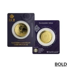 2019 EC8 St. Lucia Flamingo 1 oz Gold BU