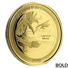 2019 EC8 St Vincent Grenadines Seaplane 1 oz Gold BU