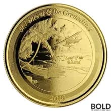 2019 EC8 St Vincent Grenadines Seaplane 1 oz Gold BU