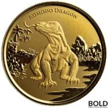 2022 Gold 1 oz Tokelau Komodo Dragon Prooflike