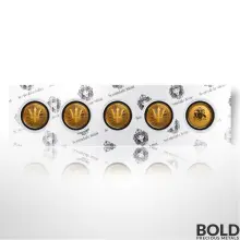 2023 Gold 1 oz Barbados Trident Coin