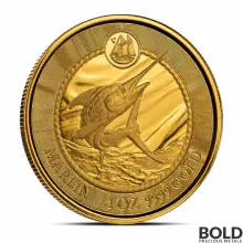 2023 1 oz Cayman Islands Blue Marlin Gold Coin