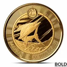 2023 1 oz Cayman Islands Blue Marlin Gold Coin