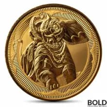 2023 1 oz Gibraltar War Elephant Gold Proof Coin