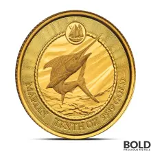 2023 1/10 oz Cayman Islands Blue Marlin Gold Coin