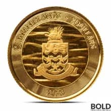 2023 1/10 oz Cayman Islands Loggerhead Turtle Gold Coin