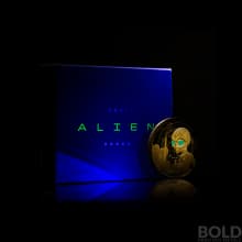 2021 Ghana Alien 1 oz Gold Proof Colored