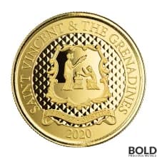 2020 EC8 St Vincent Grenadines Coat of Arms 1 oz Gold BU