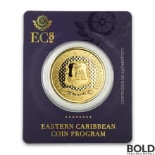 2020 EC8 St Vincent Grenadines Coat of Arms 1 oz Gold BU