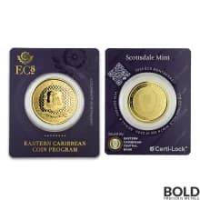 2020 EC8 St Vincent Grenadines Coat of Arms 1 oz Gold BU