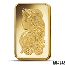 1 Gram PAMP Gold Bar 999.9 Fine - Box of 25