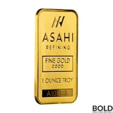 1 oz Asahi Diwali Gold Bar (In Assay)