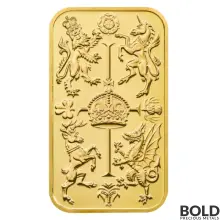 Gold 1 oz Great Britain Royal Celebration Bar